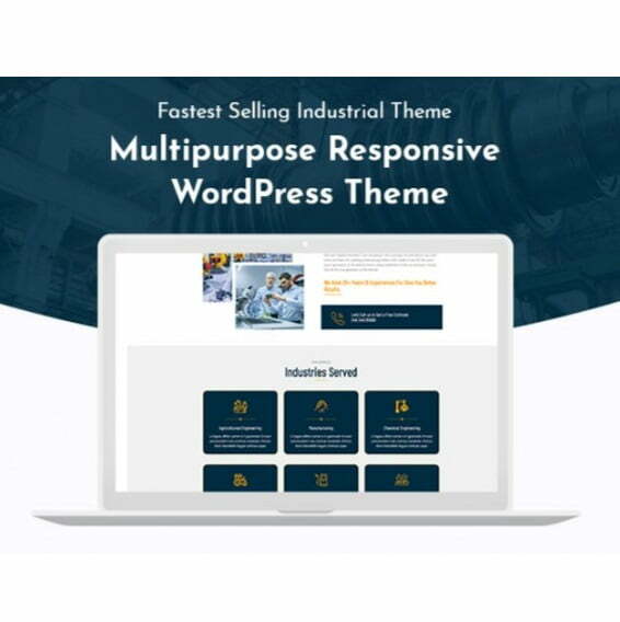 Industrial – WordPress Theme