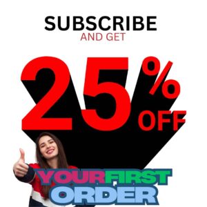 Newsletter Subscription for 25% off first order